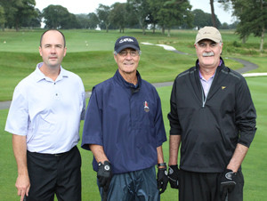 From left: Jay Stotlar, Halyard Health; Ted Almon, Claflin; Mike O’Brien, Medtronic.