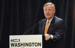 Senator Richard Burr (R-NC) and Health and Human Services Deputy Assistant Secretary Ed Gabriel, both speakers at the event, encouraged participants to continue to collaborate with government leaders to improve the nation’s readiness for epidemics.